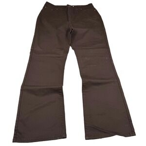 Levi's Perfectly Slimming 512‎ Bootcut Jeans Women's Plus 16 Brown Stretch Denim